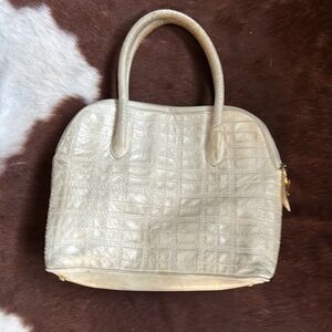 ✨MARK CROSS✨buttery leather handbag, made in Italy & serial # for authenticity.